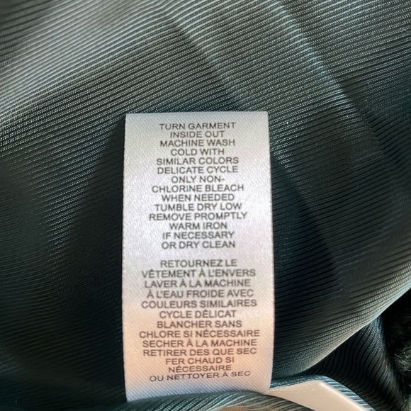 Tahari Dark Green Faux Fur Shearling Teddy Coat - Picture 10 of 13